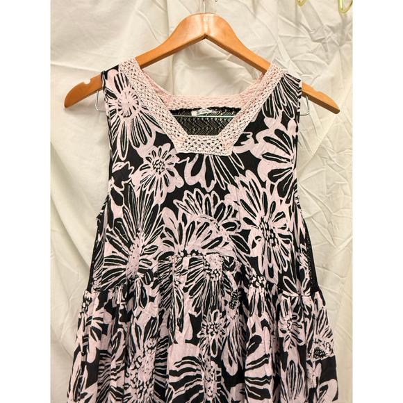 Free People Tiers For You Maxi Slip Size S $128 Spring Floral‎ Bohemian - Picture 4 of 5